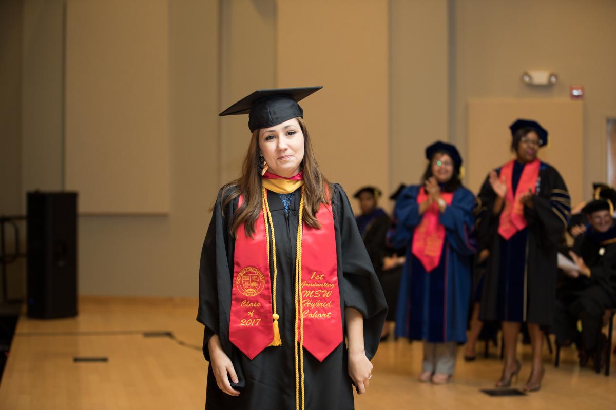 Stan State MSW Hooding Ceremony California State University Stanislaus